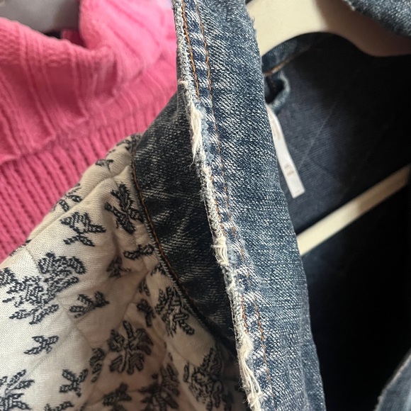Free People Blue Denim Jacket - Picture 7 of 11